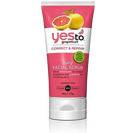 Detoxifying Daily Scrub - Yes to Grapefruit Daily Facial Scrub 4 Oz