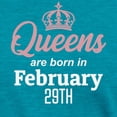 thumbnail image 3 of CafePress - Queens Are Born In February 29Th T Shirt - Womens Tri-blend T-Shirt, 3 of 4