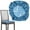 Blue, variant on Plastic Chair Covers for Dining Chairs, Chair Covers for Dining Chairs, Chair Covers, Plastic Chair Covers, Waterproof Chair Covers Dining Chair Covers Chair Covers