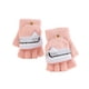 thumbnail image 1 of Guantes convertibles con parte superior abatible de dibujos animados Guantes de punto sin dedos para niños Guantes con cubierta 861, 1 of 5