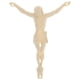 thumbnail image 1 of Crucifijo de pared hecho a mano, estatua de Jesús, escultura de Jesús para pared, 1 of 8