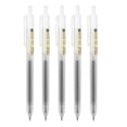 thumbnail image 1 of 1/3/5pcs Press Gel Pen 0.5 mm Fine Point Retractable Pen Ideal for Students Professionals, 1 of 1