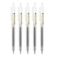 thumbnail image 1 of 1/3/5pcs Press Gel Pen 0.5 mm Fine Point Retractable Pen Ideal for Students Professionals, 1 of 1