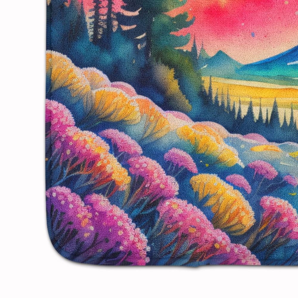 Carolines Treasures DAC1464RUG 19 x 27 in. Unisex Yarrow in Color Memory Foam Kitchen Mat