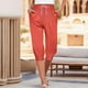 thumbnail image 1 of WILLBEST Pantalones Casuales para Mujer, Capri, Cintura Alta, Estampados, Joggers con Cordón, Cómodos, Informales. Chica, 1 of 5