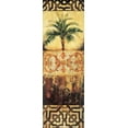 thumbnail image 2 of Jardine, Liz 9x18 Gold Ornate Wood Framed with Double Matting Museum Art Print Titled - Palm Manuscripts I, 2 of 4