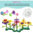 Byserten Gifts for 36 Year Old Girls Flower Garden Building Set 98 PCS