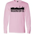 thumbnail image 3 of Inktastic Washington Dc City Skyline Long Sleeve T-Shirt, 3 of 5