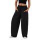 thumbnail image 1 of Women Palazzo Pants Summer Wide Leg Pants Casual Loose High Waist Lounges Pants Trousers with Pockets Streetwear Gift apricot XXL, 1 of 4