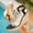Black, variant on Women's Rhinestone Wedge Sandals, Sponge Cake Sole Fashion Plus Size Sparkle Design Summer Beach Footwear Silver 9