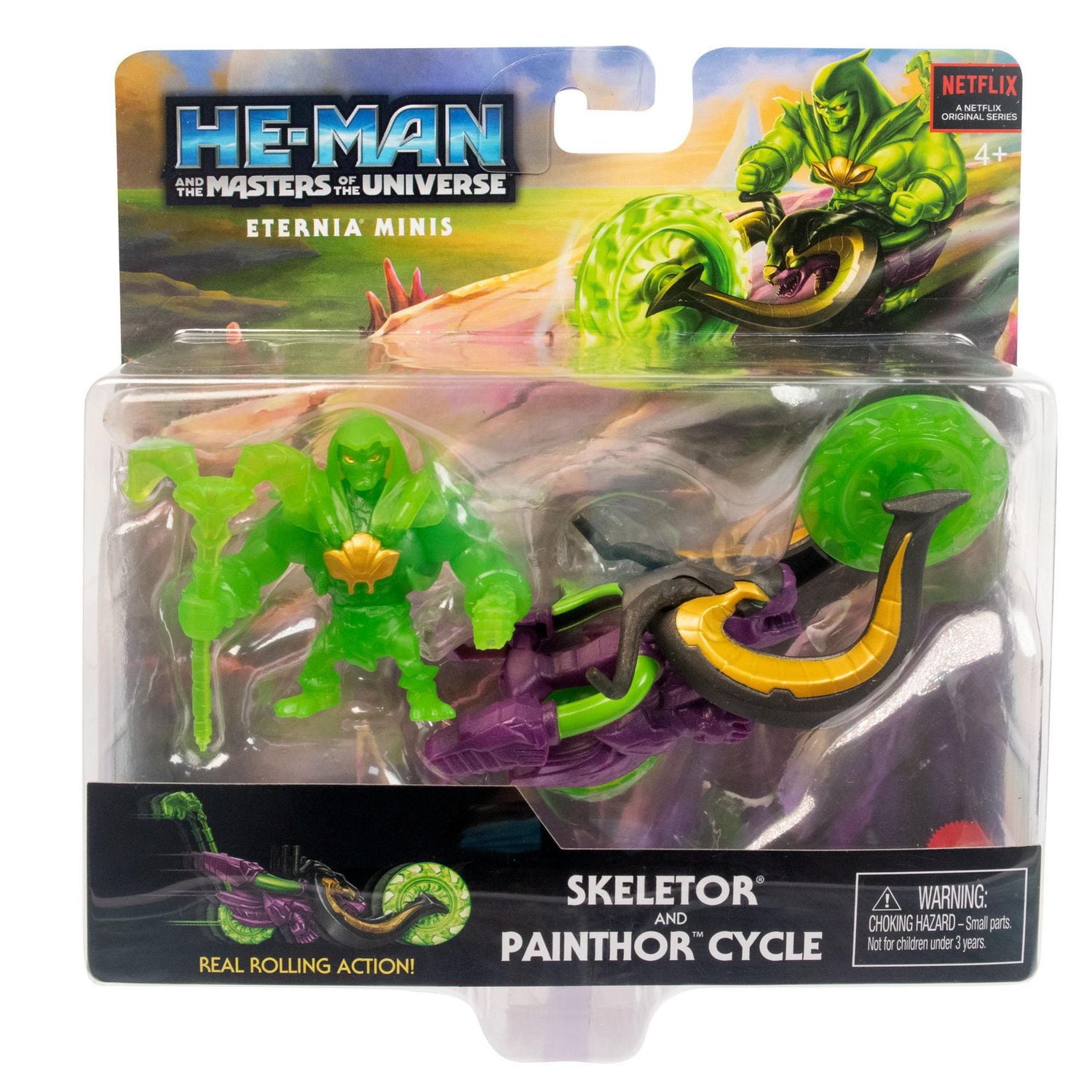 Masters of the Universe Eternia Minis Vehicle or Creature with 2-in MOTU Mini Figure