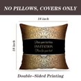 thumbnail image 2 of LALILO Throw Pillow Covers Baroque With Antique Luxury Beige And Cushion Cover 18" x 18", 2 Pack, 2 of 6