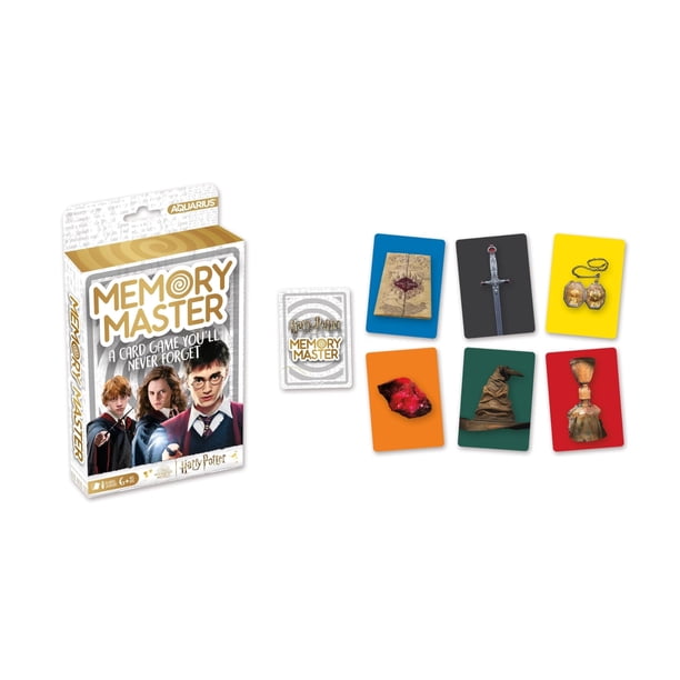 Juego de cartas AQUARIUS Harry Potter Memory Master Kids 6+ Years