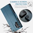 thumbnail image 4 of Funda tipo cartera para Samsung Galaxy A13 4G/5G con bloqueo RFID, tarjetero, soporte magnético, funda protectora de cuero con tapa para Samsung Galaxy A13 4G/5G de 6,5 pulgadas, 4 of 6