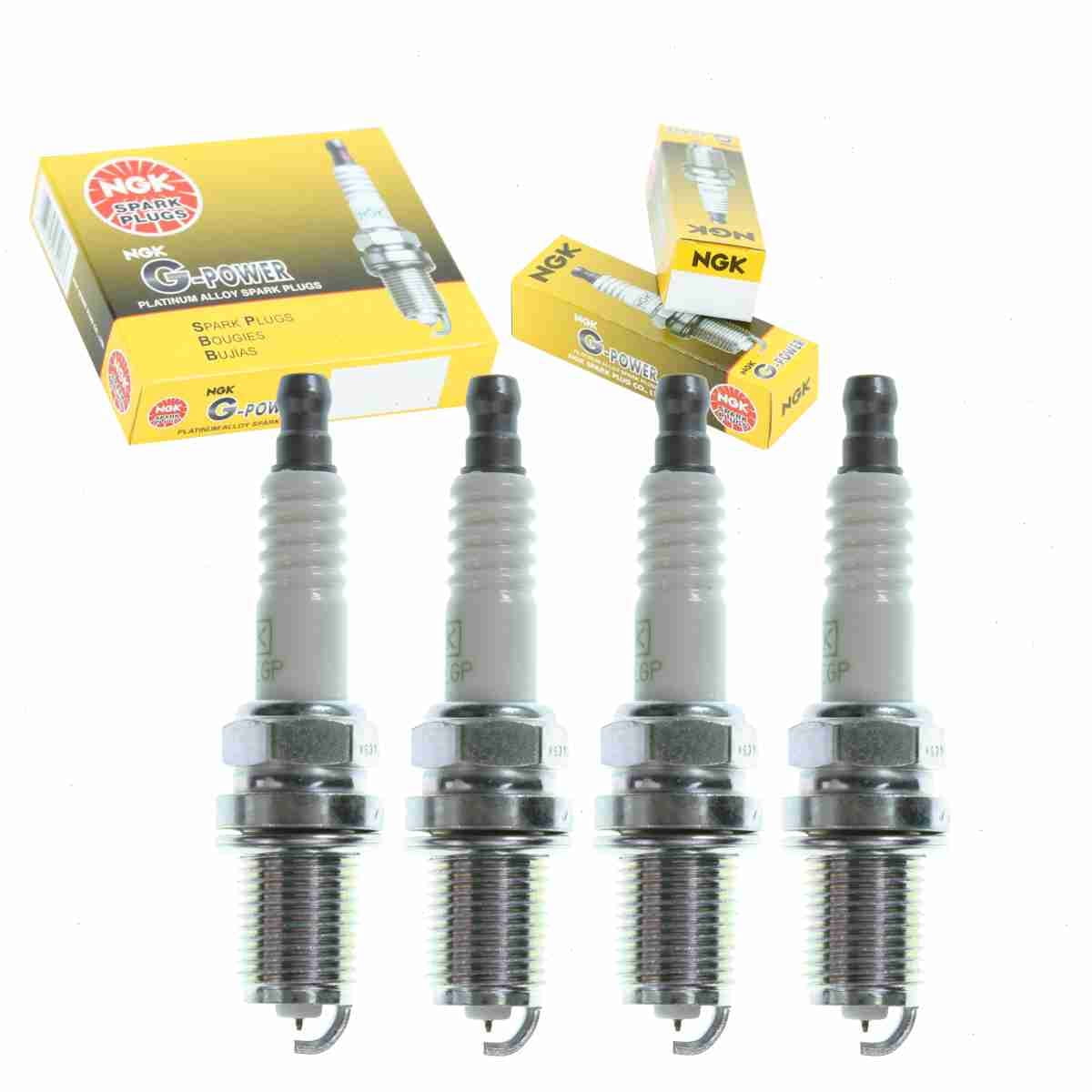 NGK 4 pc 93501 Iridium IX Spark Plugs, Replaces Autolite XP5682