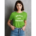 thumbnail image 2 of Brave And Wild T-Shirt Women -Image by Shutterstock, Female Large, 2 of 4