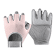 thumbnail image 4 of Guantes de fitness para hombres y mujeres Deportes al aire libre Antideslizantes Absorción de impactos Protección de palma Guantes de montar transpirables Medio dedo Resistentes al desgaste, 4 of 5