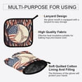 thumbnail image 3 of Yayeee Oven Mitts and Pot Holder Set of 2 Heat Resistant Kitchen Gloves Baking Hot Pad, Baseball Pattern, 3 of 5