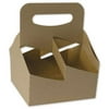 Deluxe Small Business Sales 60-CC-8 8.38 x 6.44 x 6.44 in. Food Service Cup Carrier, Kraft