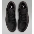 thumbnail image 4 of Ni - ke Ni - ke Air Jordan 1 Low Triple Black 553558-093 Men's Size New - Size 8.5, 4 of 5