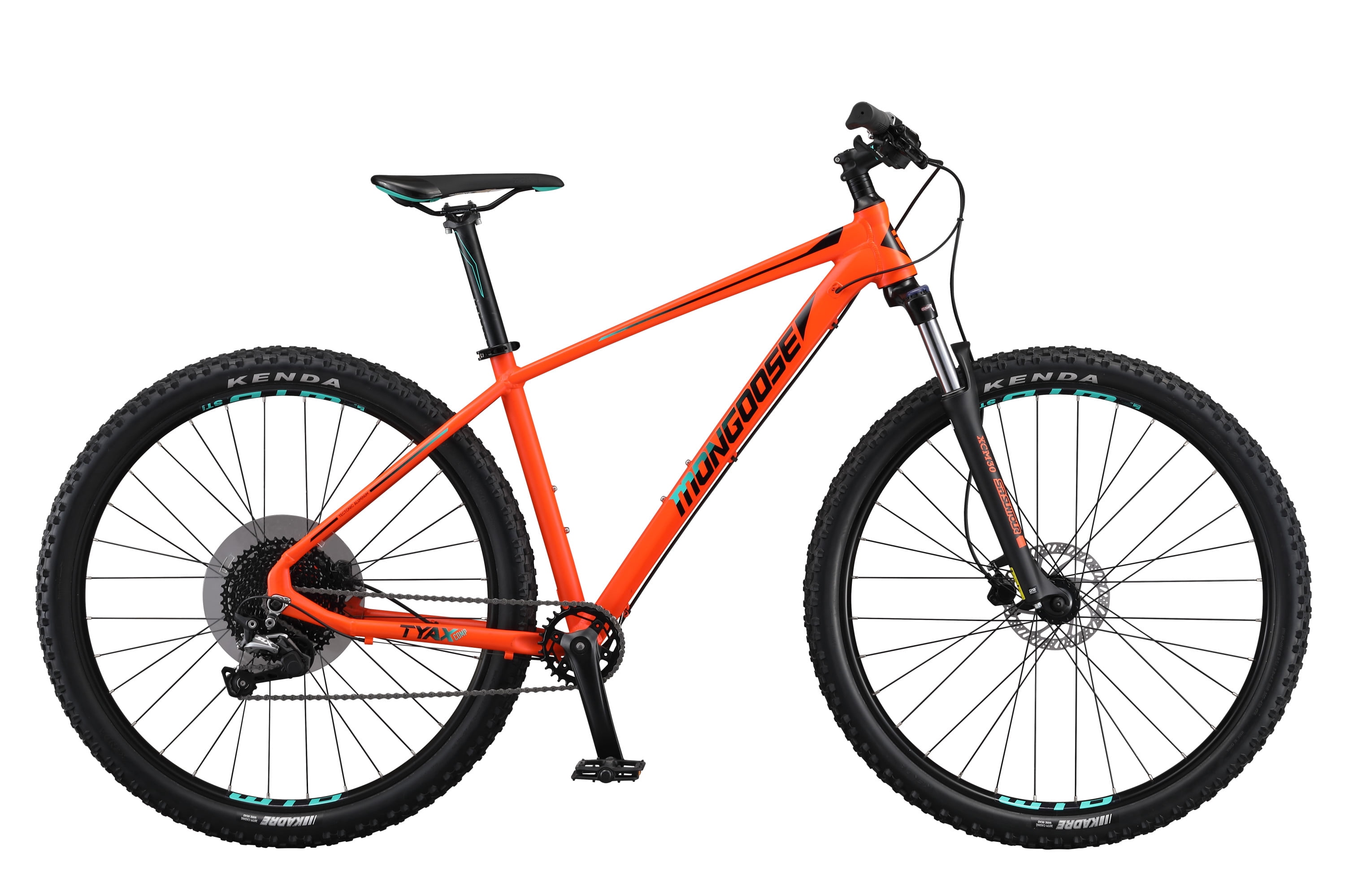 Mongoose Tyax 29 Large Comp Adult Unisex 29-in. Mountain Bike, Orange