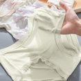 thumbnail image 4 of Womens' Plus Size Seamless Underwears Cotton Medium-Waist Briefs Solid Color Women Underwear, 4 of 4