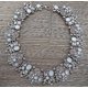 thumbnail image 1 of Gargantilla grande con diamantes de imitación de cristal de moda para mujer, collar de lujo W, rosa 2, 1 of 4