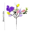 thumbnail image 3 of ddioayh Easter Floral Picks Artificial Flower Stem-Shapes with Berry Egg Easter Spring Bunny Decoration 28cm for Home Festival Decor, 3 of 6