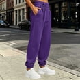 thumbnail image 4 of Vixolx Womens Baggy Sweatpants Casual Joggers with Pokets Solid Color Pants with Decorative Drawstring Workout Gym Trousers, 4 of 7