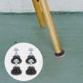 thumbnail image 3 of SOPOTUTU 8Pcs Black Cylindrical Furniture Height Adjusters for General Users 1.77X1.18X1.18In, 3 of 8