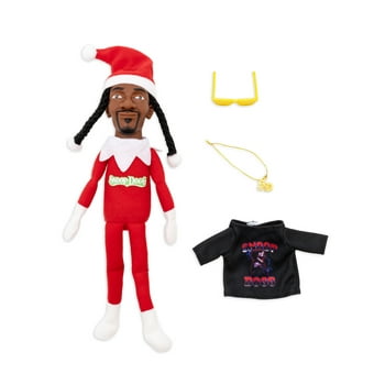 Snoop Dogg Snoop on The Stoop 12” Christmas Red Plush Figurine