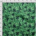 thumbnail image 4 of oneOone Cotton Poplin Green Fabric Abstract Floral Fabric For Sewing Printed Craft Fabric By The Yard 42 Inch Wide-2rb, 4 of 5