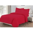 thumbnail image 3 of Lux Decor Collection Duvet Covers (Queen, Burgundy), 3 Piece Egyptian Quality Duvet Cover Set Contains (1 Duvet Cover & 2 Pillow Shams)., 3 of 4