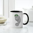 thumbnail image 4 of CafePress - Cool Manatee Mug - 11 oz Ceramic Mug - Novelty Coffee Tea Cup, 4 of 4