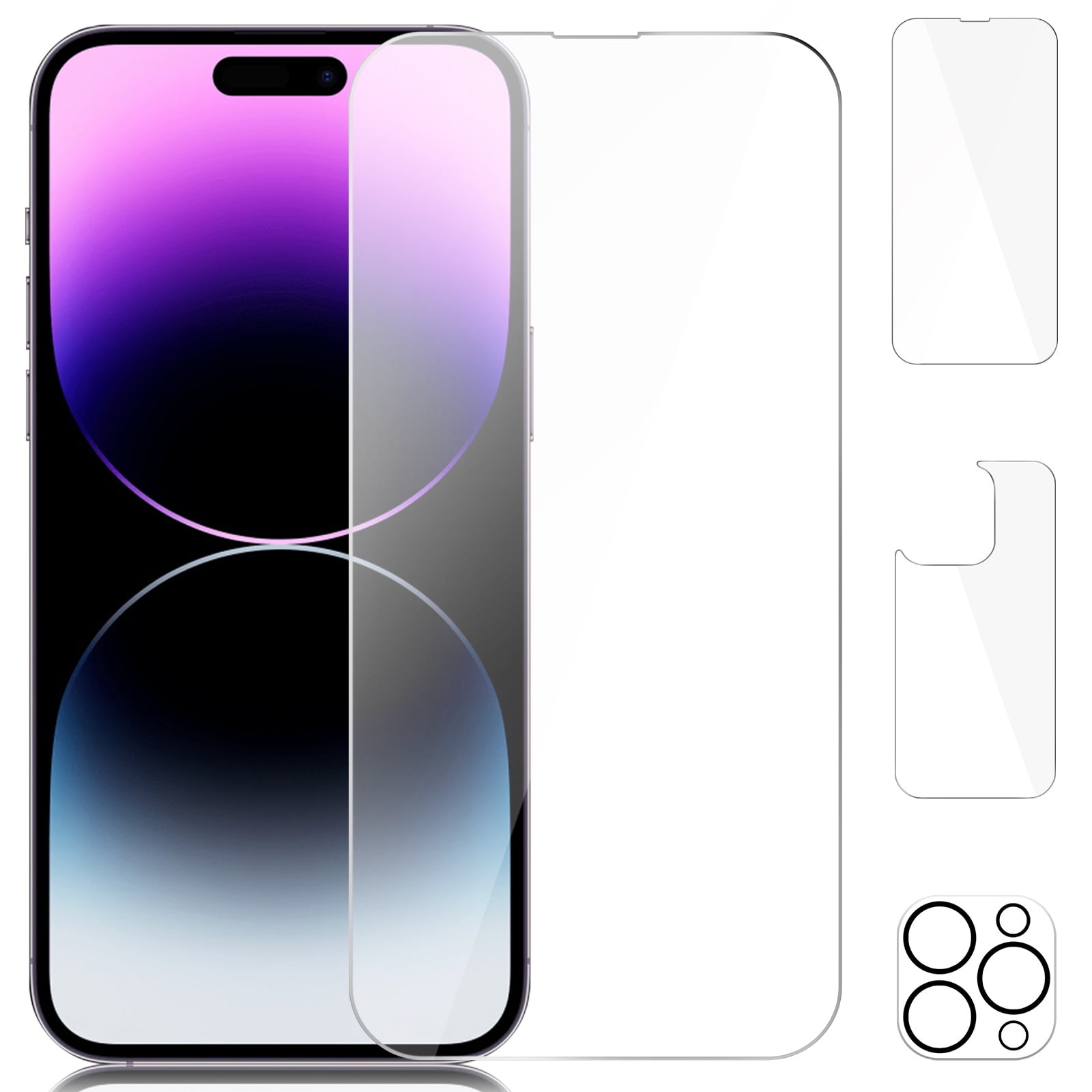 iphone 14 pro max front and back screen protector