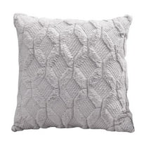 Lilixerw Decorative Pillow Covers Throw Pillow Cushion Fluffy Throw Pillow Covers for Bed Couch Sofa Living Room Soft Plush Cushion Cases,17.7 x 17.7 inch