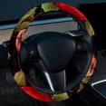 thumbnail image 2 of Fruit 14.5 Inch Printing PVC Leather Car Wheel Covers Steering Wheel Covers Auto Accessories, 2 of 6