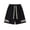 Black, variant on WAENQINLA Men's Basketball Shorts with Zipper Pockets Loose Fit Athletic Shorts American Style Striped Summer Shorts Black Shorts,Size S-4XL
