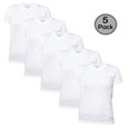 thumbnail image 1 of 5 Senses Lot de 5 T-Shirts pour Femmes, Tissu de Performance à Séchage Rapide, 100 % Polyester, 1 of 3
