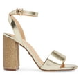 thumbnail image 2 of Lauren Lorraine Julia Sandal Block Heel Crystal Ankle Strap Dress Prom Pumps (9.5), 2 of 6