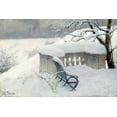 thumbnail image 2 of Thaulow, Fritz 14x11 White Modern Wood Framed Museum Art Print Titled - Elbpark, Hamburg, 2 of 4