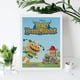 thumbnail image 4 of Henry Hugglemonster Kits de Pintura de Diamantes para Adultos 5D DIY Diamond Art Kits Full Drill Diamond Dots para Regalo Decoración de Pared y Relajación Artes de Gemas 30*40cm, 4 of 6