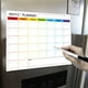 thumbnail image 5 of Planificador mensual en blanco para refrigerador, calendario de pared magnético de borrado en seco, pizarra blanca, 5 of 9