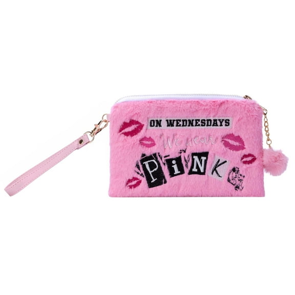 Mean Girls: On Wednesdays We Wear Pink Plush Accessory Pouch (Other)