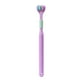 thumbnail image 1 of Cateissary Triple Clean Cepillo de triple Rendimiento de limpieza seguro y profundo Cepillo de de tres caras para niños 418 Dream Purple Ad Type3 NO3, 1 of 6