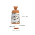 thumbnail image 3 of Stainless Steel Vegetable Grater with 6 Sides - Multi-Functional Kitchen Slicer for Cheese, Veggies & Fruits, 3 of 7