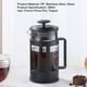 thumbnail image 3 of Tetera De Prensa Francesa De Vidrio, Manual De French Press 350ml Super Filtrado Para El Hogar, 3 of 7