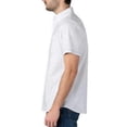 thumbnail image 2 of Lee Men's Short Sleeve Button Down Woven Shirt, White, XXL, 2 of 4