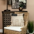 thumbnail image 3 of Parkland Collection Taj Transitional Beige Throw Pillow, 3 of 8