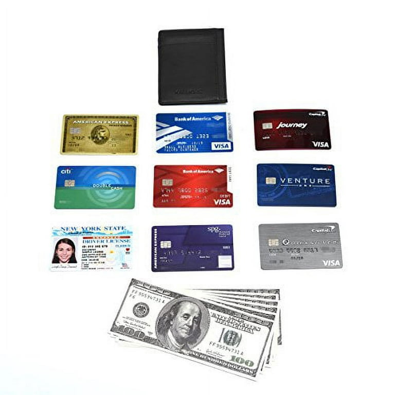 KLGC Business Card Holder Womens Credit Card Holder RFID Women's Card Case  Wallets - black - Small - ShopStyle